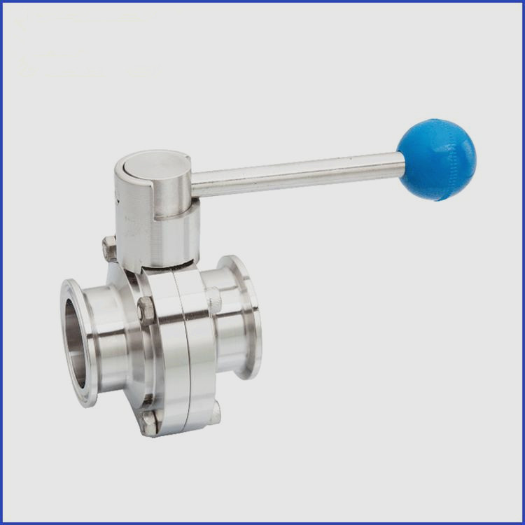 sanitary clamp butterfly valve (图1)